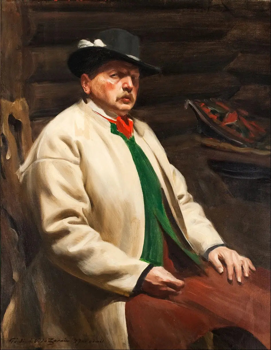 Autoportrait - Anders Zorn - Alpha Reproduction