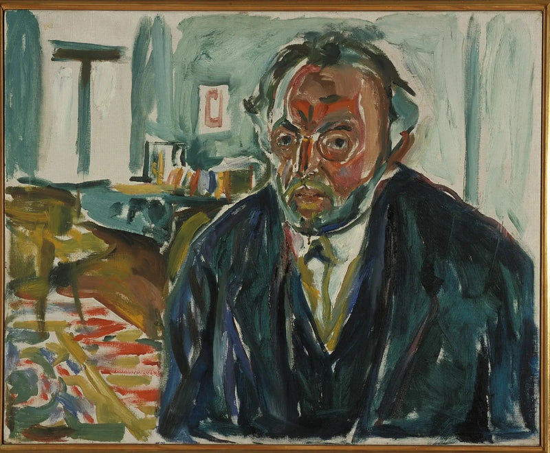 İspanyol Gribi Sonrası Otoportre - Edvard Munch