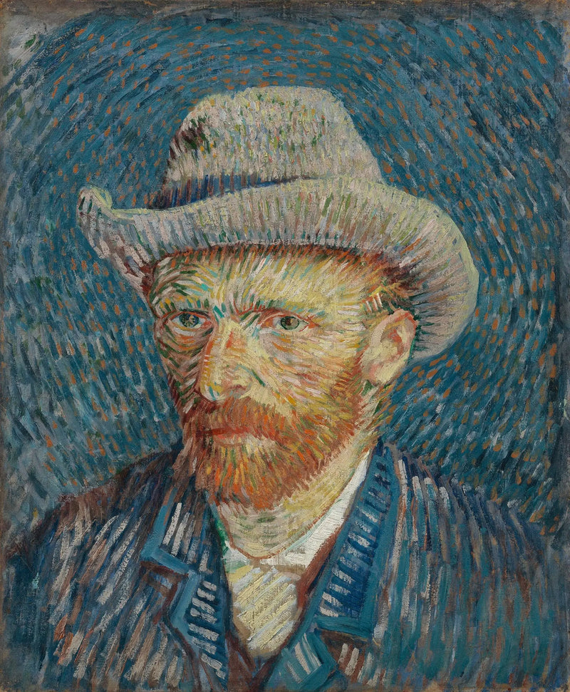 Keçe Şapkalı Özportre - Vincent van Gogh