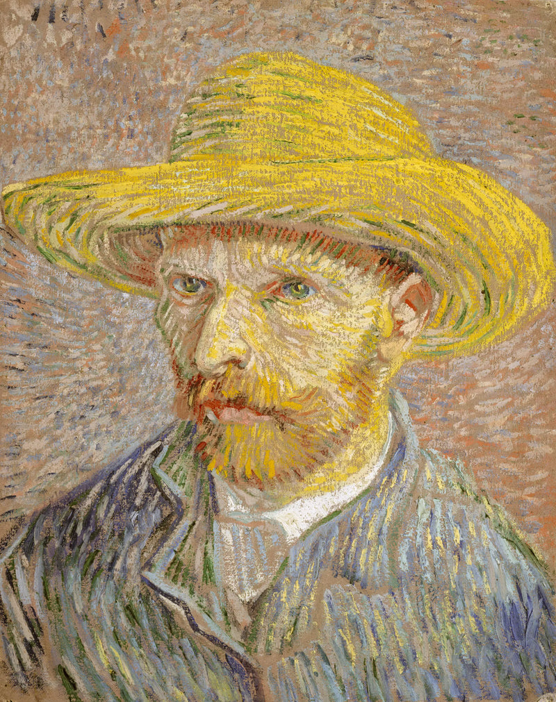 Hasır Şapkalı Özçekim - Vincent van Gogh