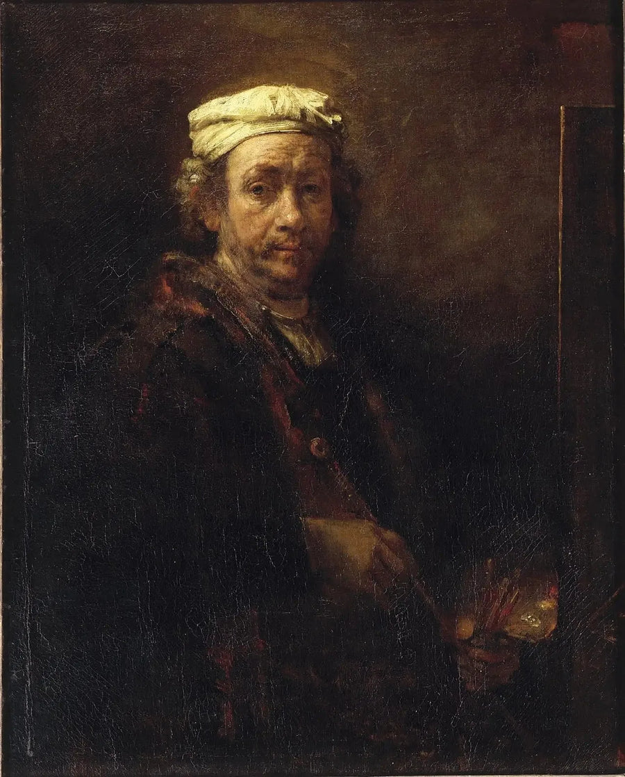 Tuvalde Otoportre - Rembrandt