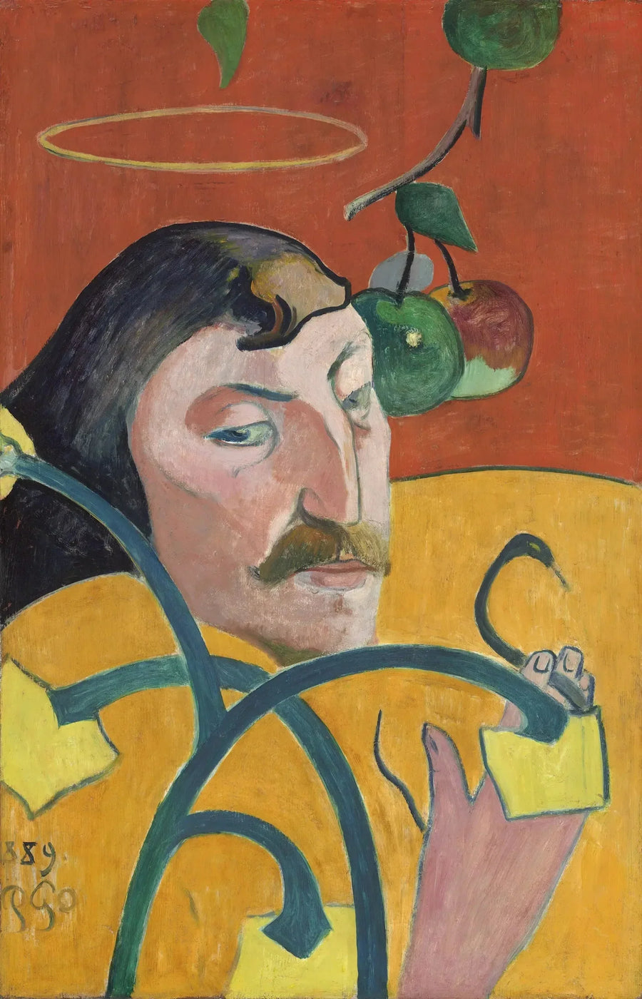 Halka ile Otoportre - Paul Gauguin