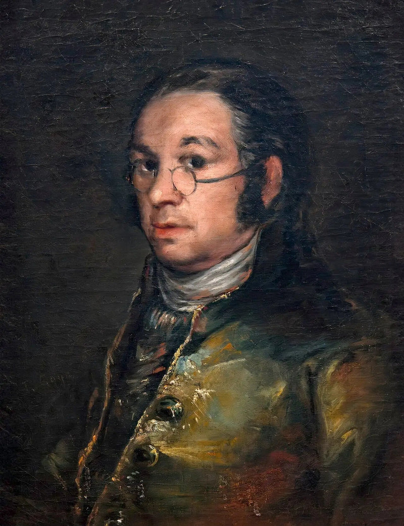 Gözlüklerle Otoportre - Francisco de Goya
