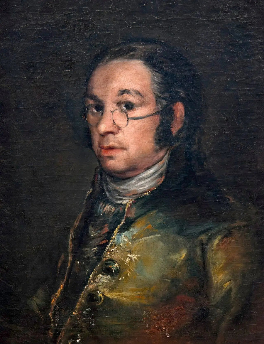 Gözlüklerle Otoportre - Francisco de Goya