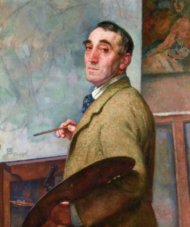 Özportre ve Palet - Theo van Rysselberghe