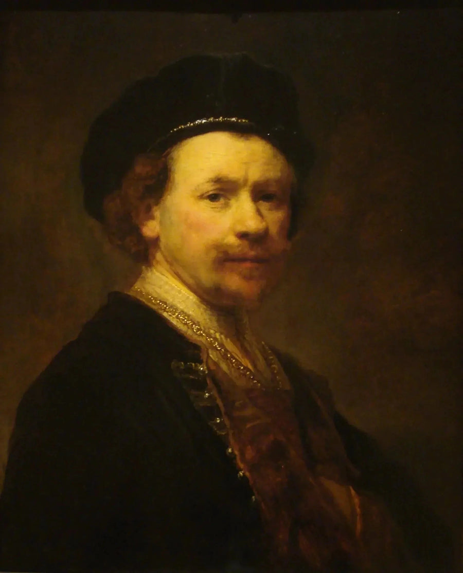 Bere takan otoportre - Rembrandt