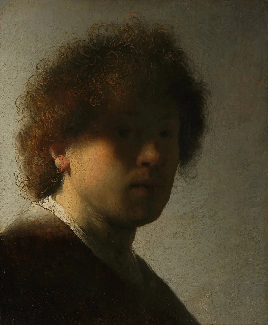 Dağınık Saçlı Otoportre - Rembrandt