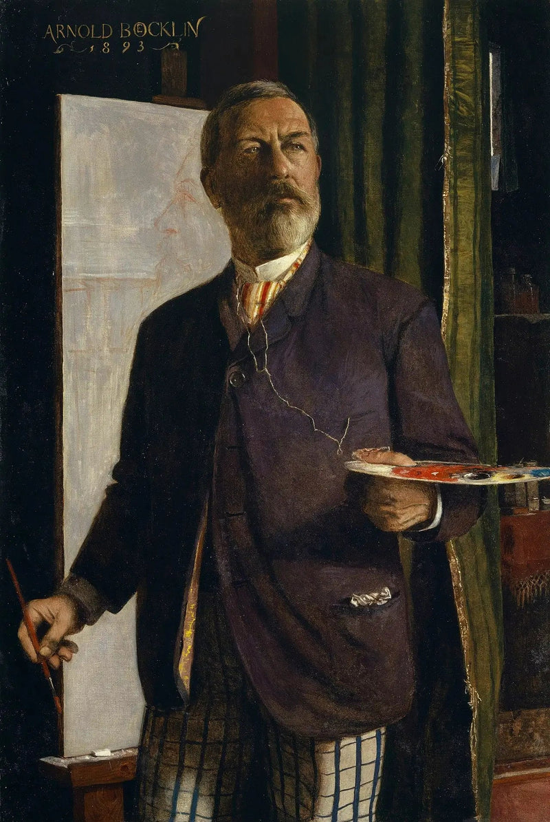 Atölyede Kendin Çekilmiş Portre - Arnold Böcklin