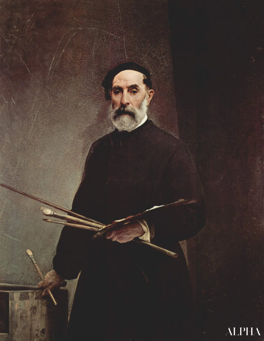 Self Portrait de Francesco Hayez - Reproductions de tableaux et peintures haut de gamme