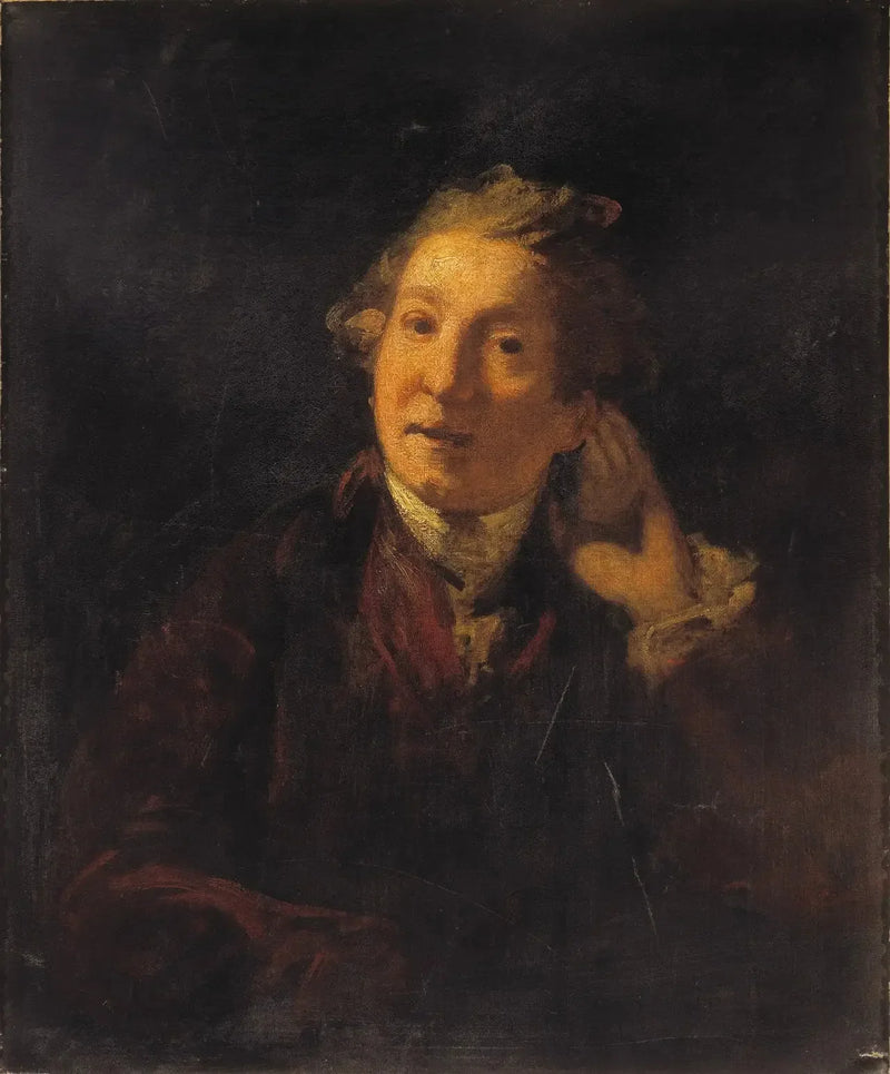 Sanatçının sağır adam olarak otoportresi - Joshua Reynolds