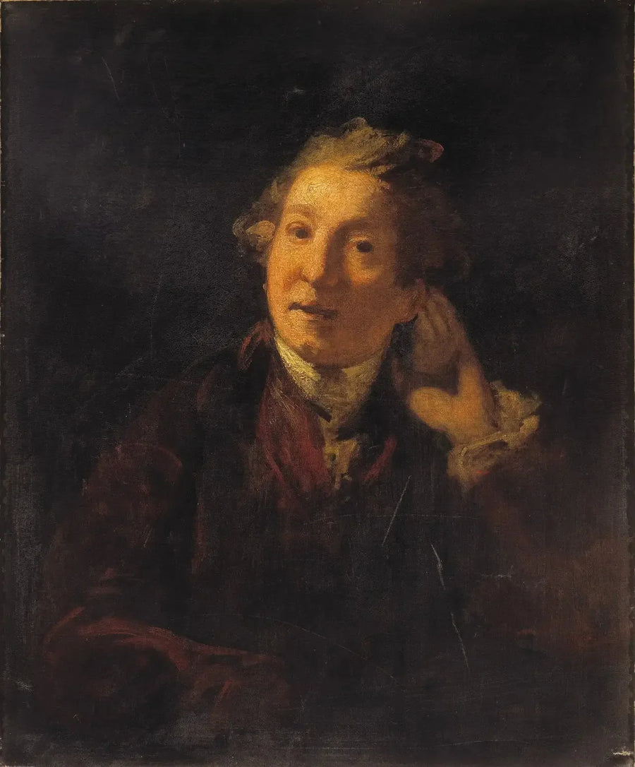 Sanatçının sağır adam olarak otoportresi - Joshua Reynolds