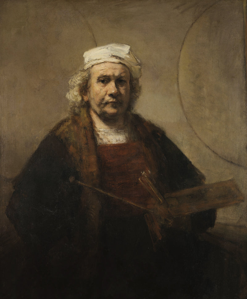 İki Daireli Otoportre - Rembrandt