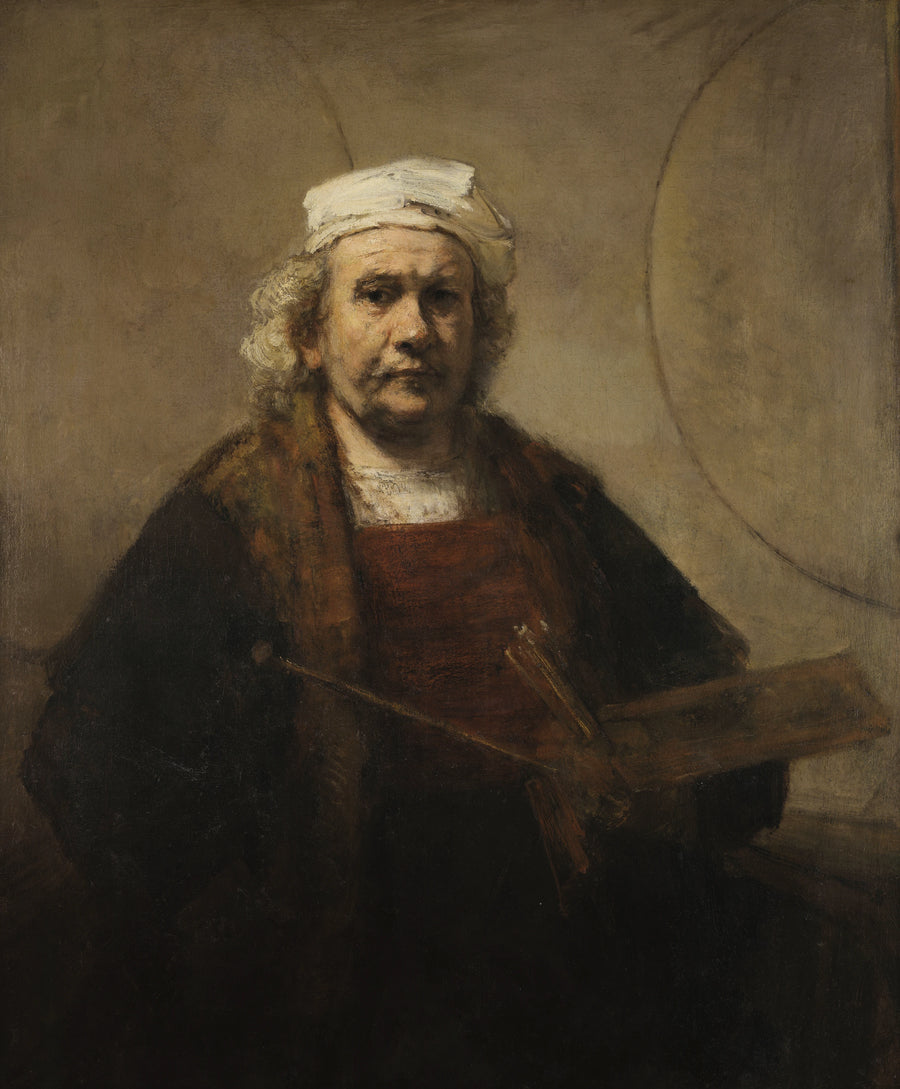 İki Daireli Otoportre - Rembrandt