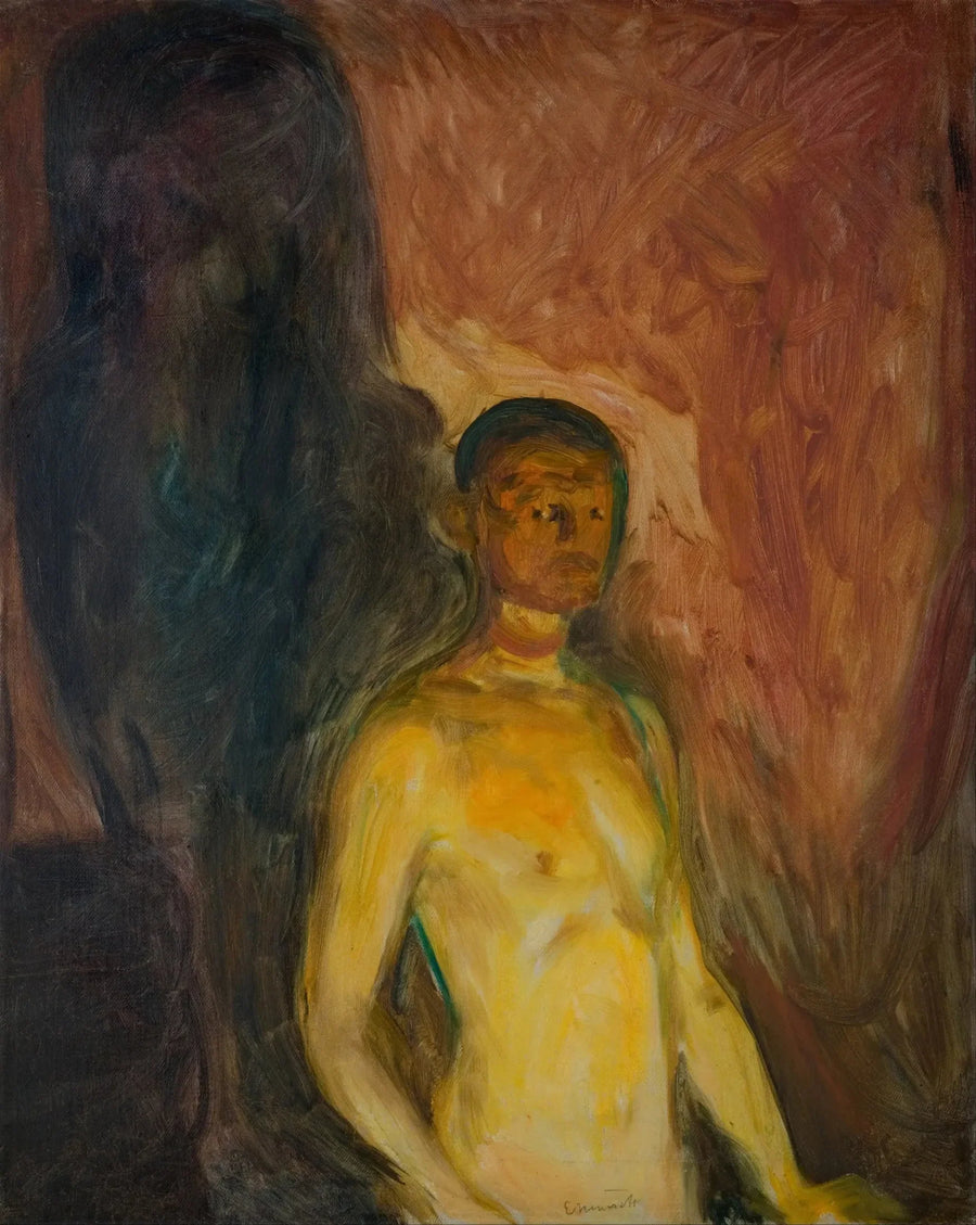 Cehennemde Otoportre - Edvard Munch