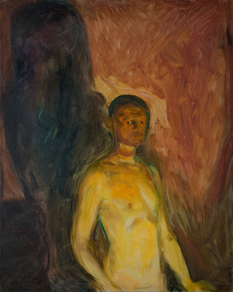 Cehennemde Otoportre - Edvard Munch