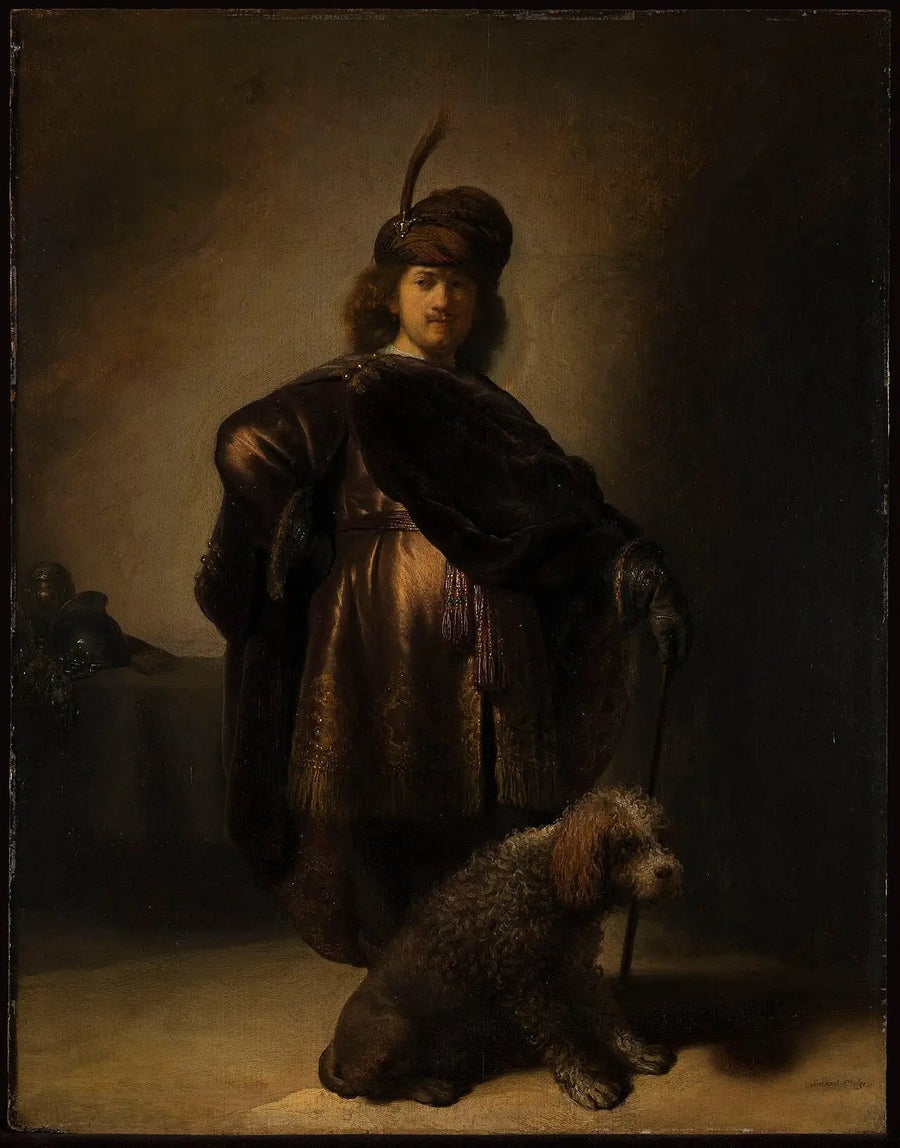 Doğu Alışkanlıklarıyla Otoportre - Rembrandt