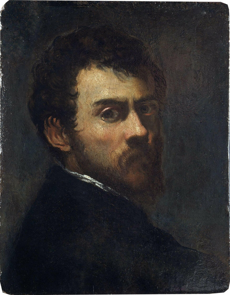 Genç Adam Otoportresi - Jacopo Tintoretto