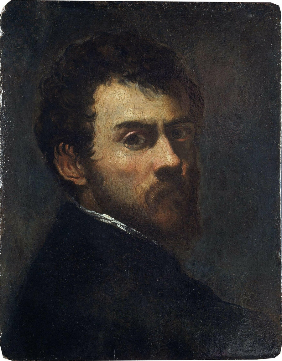 Genç Adam Otoportresi - Jacopo Tintoretto