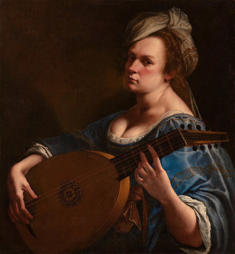 Gitar Çalan Otobiyografi - Artemisia Gentileschi