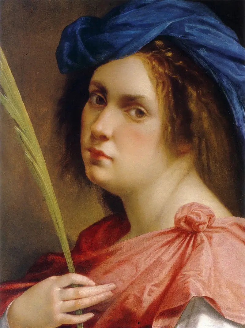 Martir Self-portrait - Artemisia Gentileschi