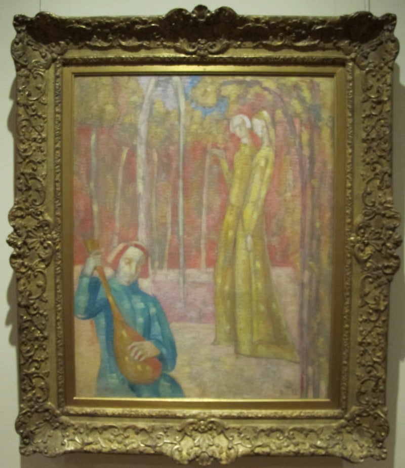 Troubadour Self-Pportresi - Émile Bernard