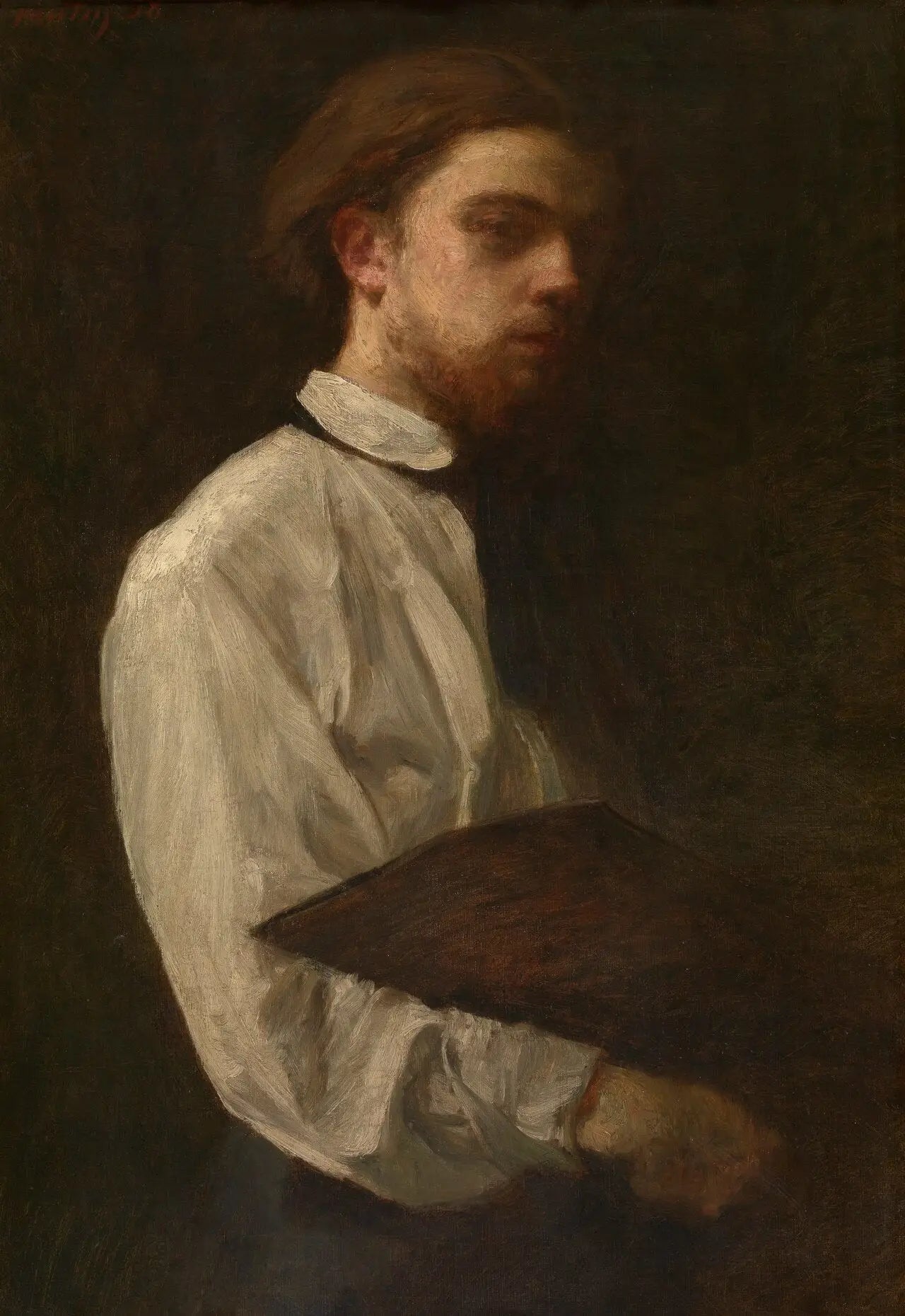 Autoportrait - Henri Fantin-Latour - Alpha Reproduction