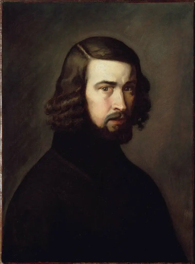 Autoportrait - Jean-François Millet - Alpha Reproduction