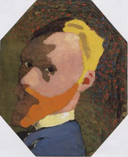 Autoportrait octogonal - Édouard Vuillard - Alpha Reproduction