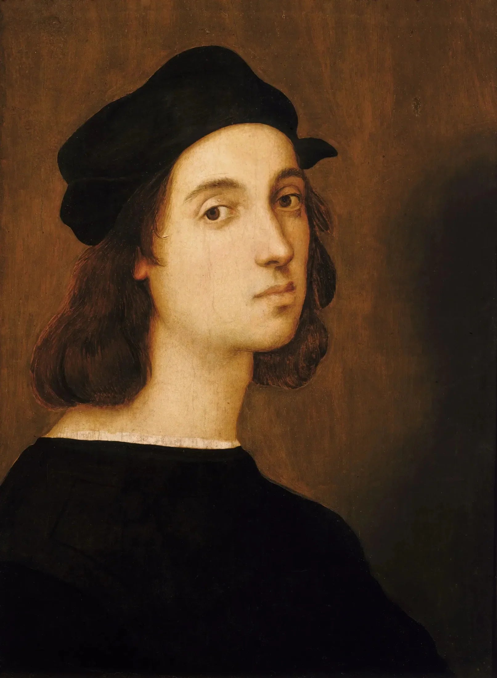 Autoportrait - Raphaël Sanzio image 1 reproduction artisanale de tableau