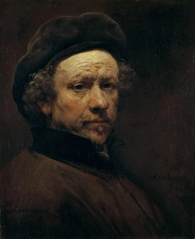 51 Yaşında Otoportre - Rembrandt