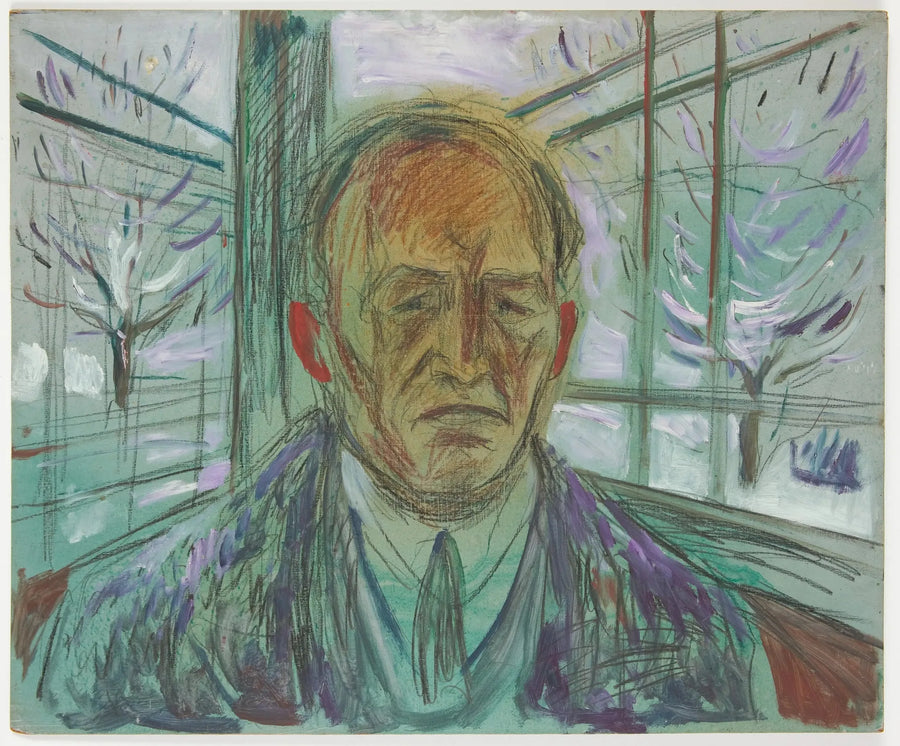 Veranda'da Otoportre - Edvard Munch