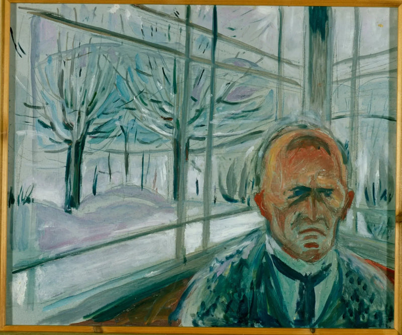 Veranda'da Otoportre - Edvard Munch