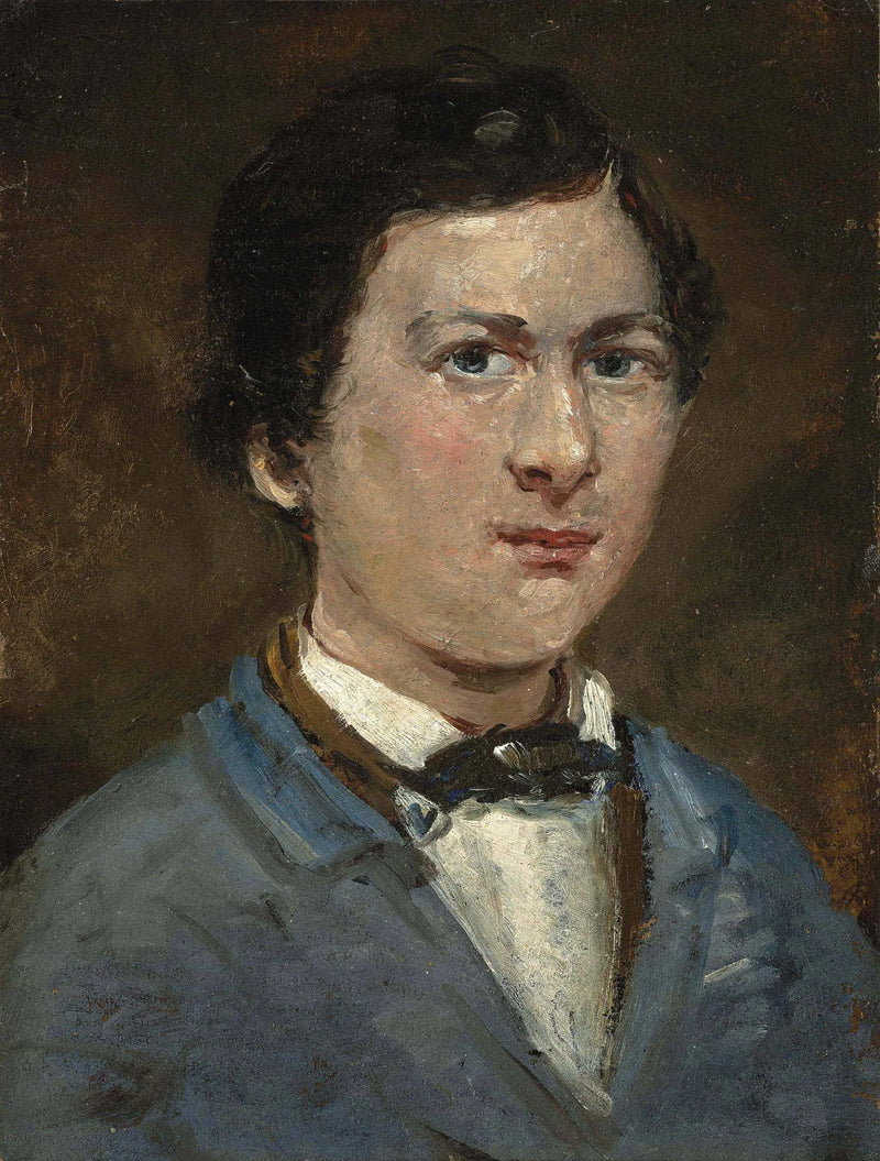 Kendinden Portre yaklaşık 1818-1821 - Jean-Baptiste Camille Corot