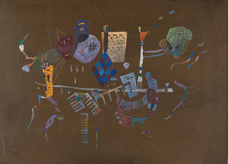 Çizgi Etrafında - Vassily Kandinsky