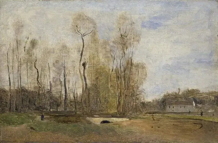 Auvers-sur-Oise: Daubigny'ye Ait At - Jean-Baptiste Camille Corot