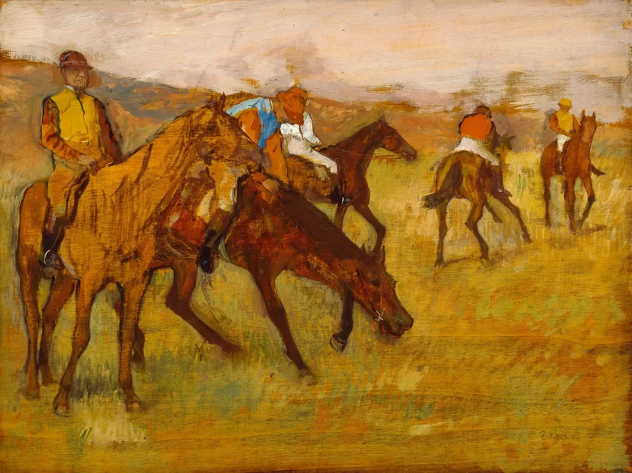 Yarıştan Önce - Edgar Degas
