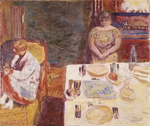 Akşam Yemeğinden Önce - Pierre Bonnard