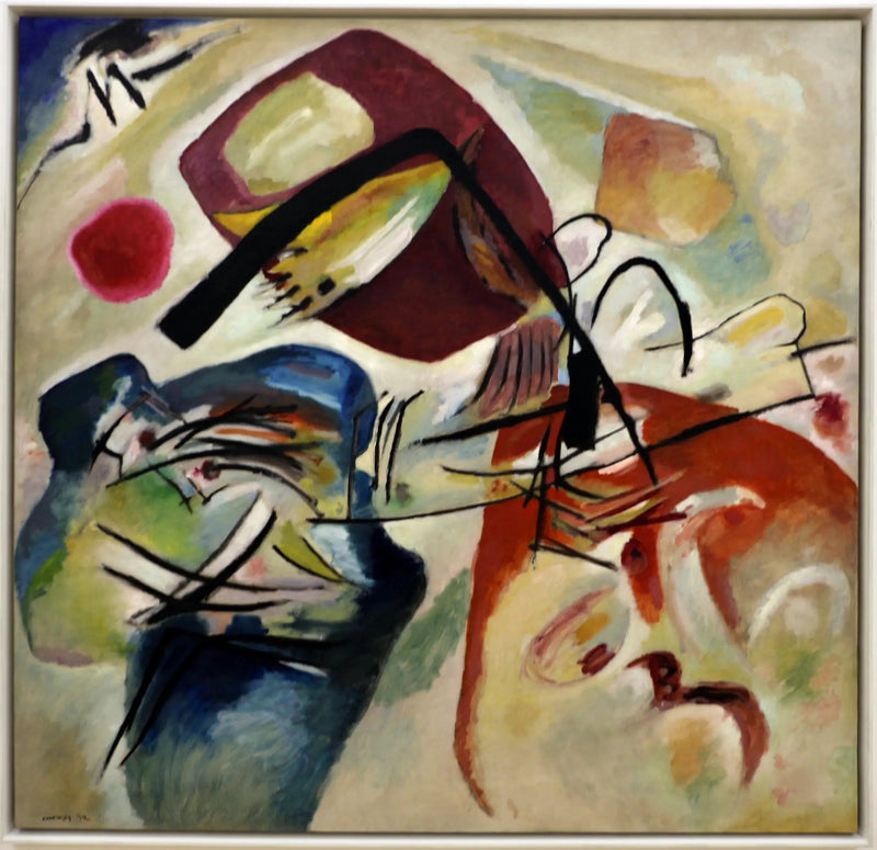 Siyah yay ile - Vassily Kandinsky