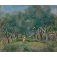 Zeytin Ağaçları Caddesi - Pierre-Auguste Renoir