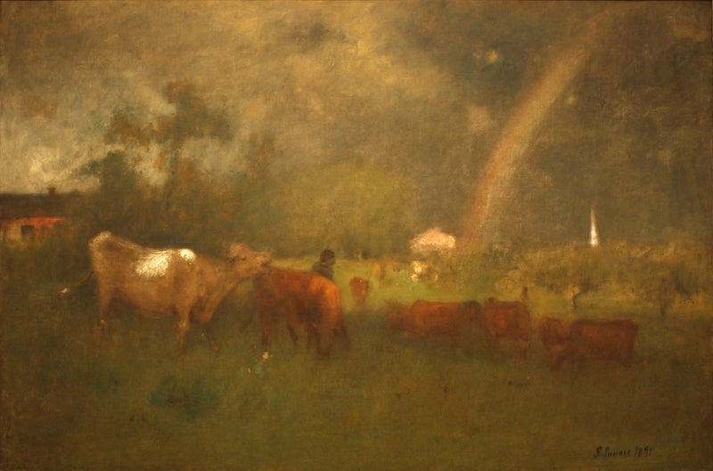 Delaware Nehri'ne Bakar - George Inness