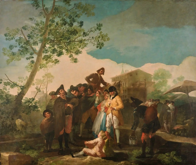 Gitarla Kör - Francisco de Goya