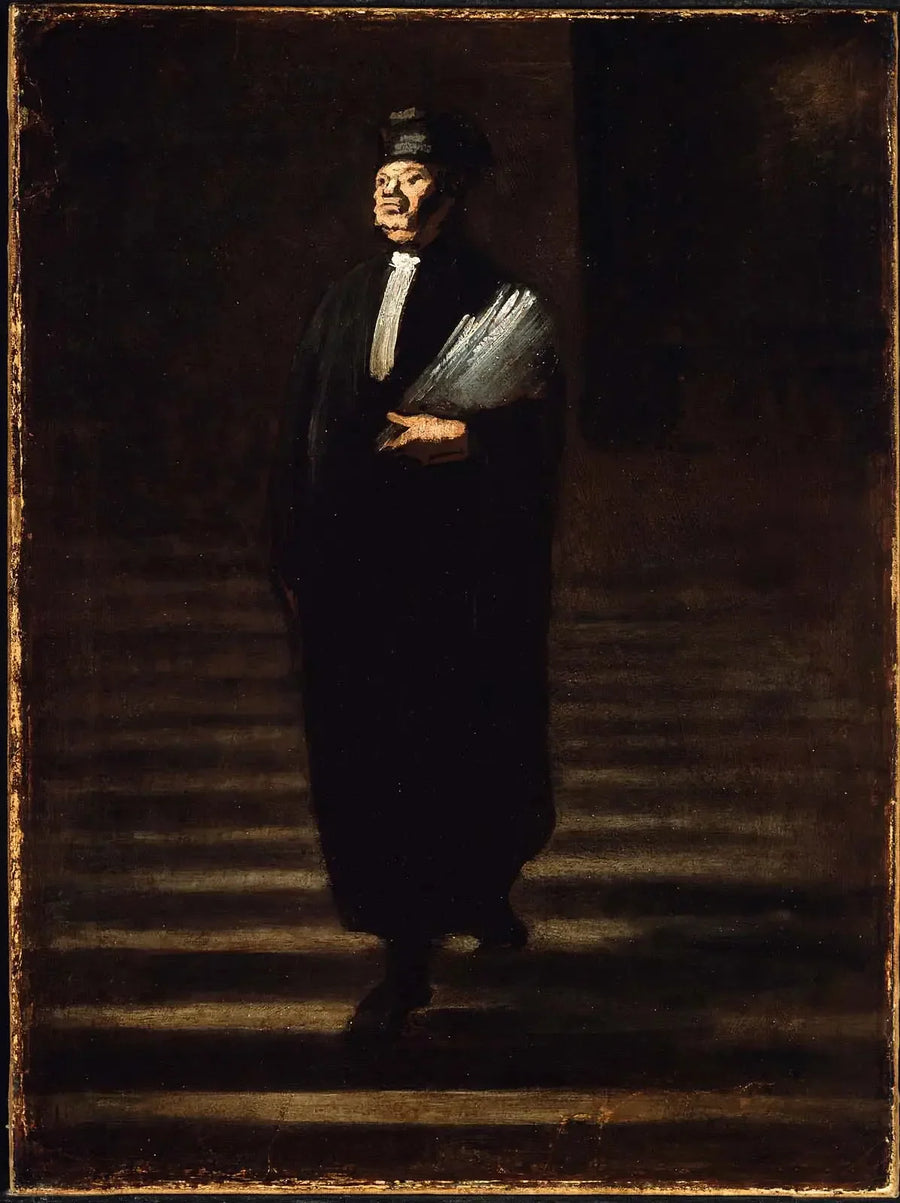 Zafer kazanan avukat - Honoré Daumier