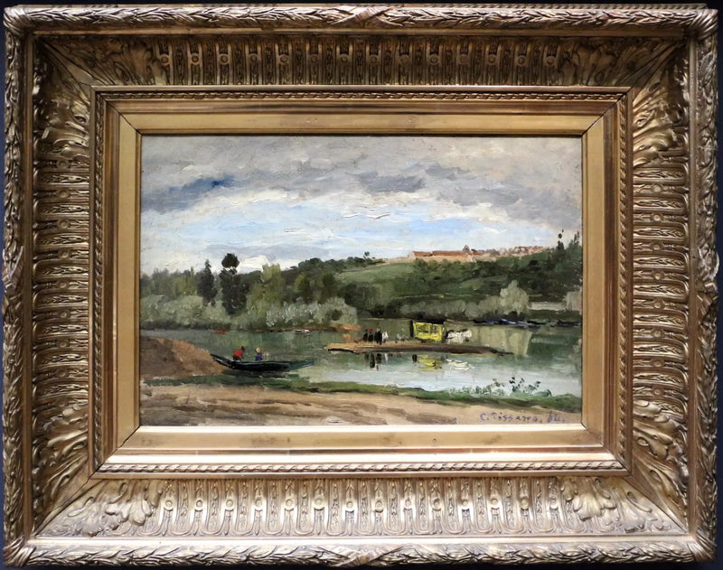 Varenne-Saint-Hilaire'de Bahçe - Camille Pissarro