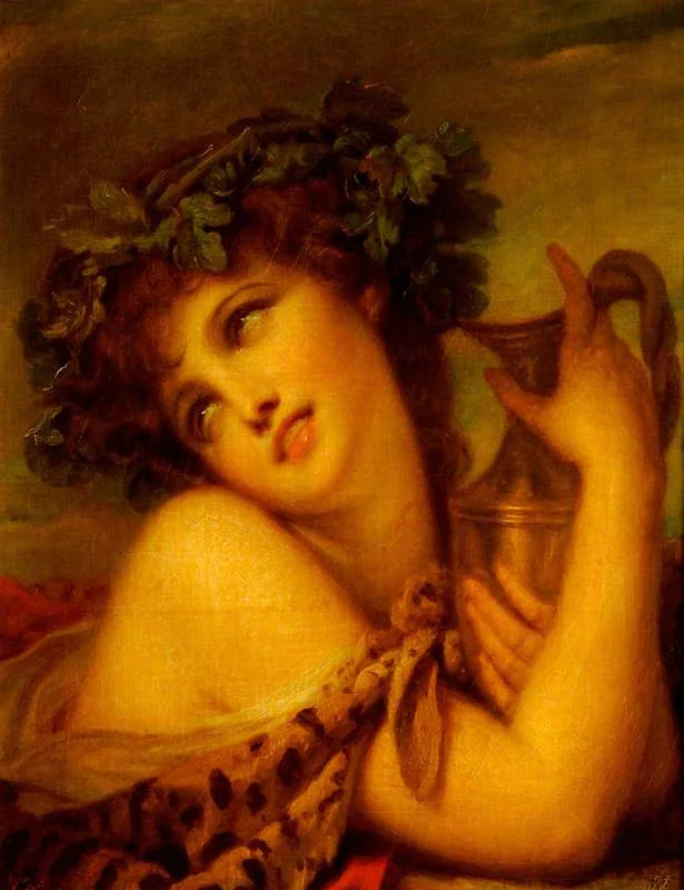 Amfora Bacchantası - Jean-Baptiste Greuze