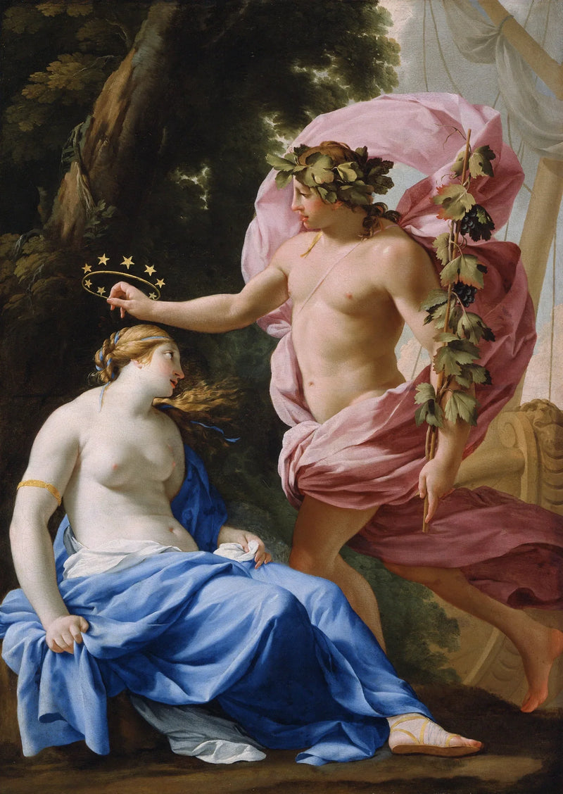 Bacchus ve Ariane - Eustache Le Sueur