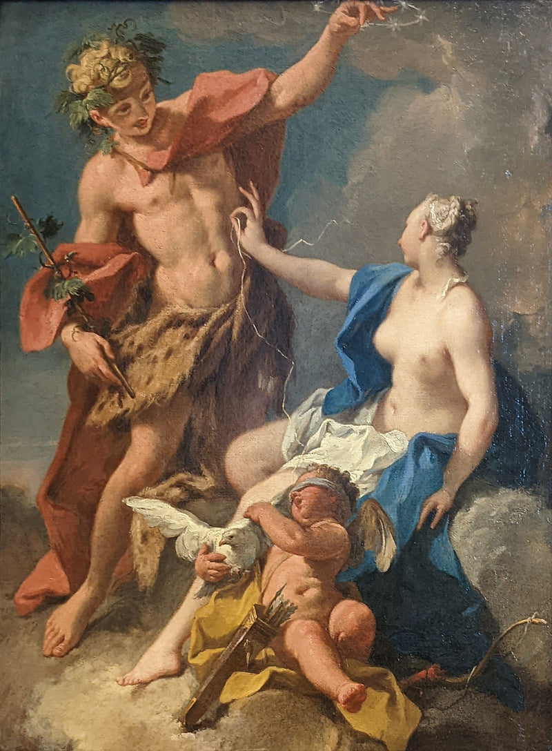 Bacchus ve Ariane - Giovanni Battista Pittoni