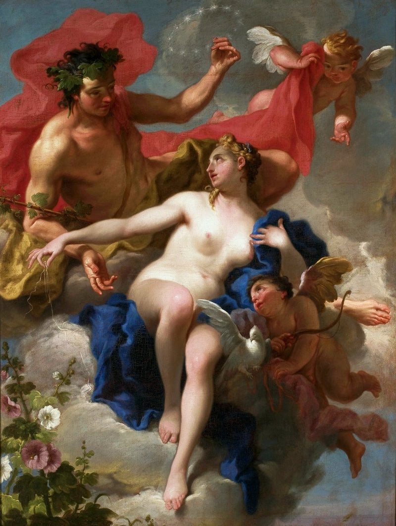 Bacchus ve Ariane - Giovanni Battista Pittoni