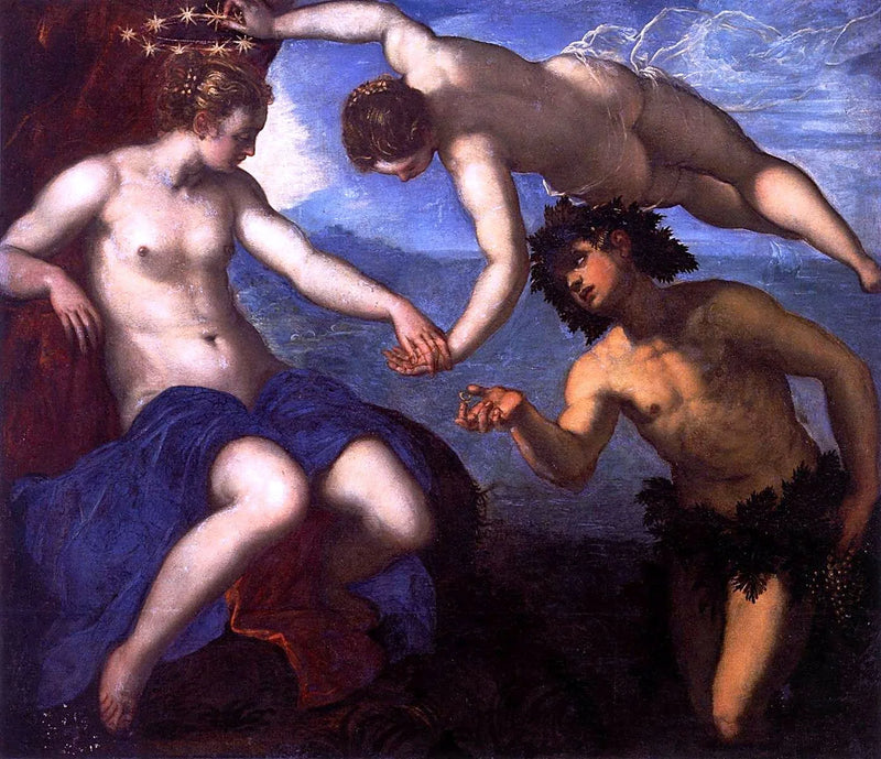 Bacchus ve Ariadne - Jacopo Tintoretto