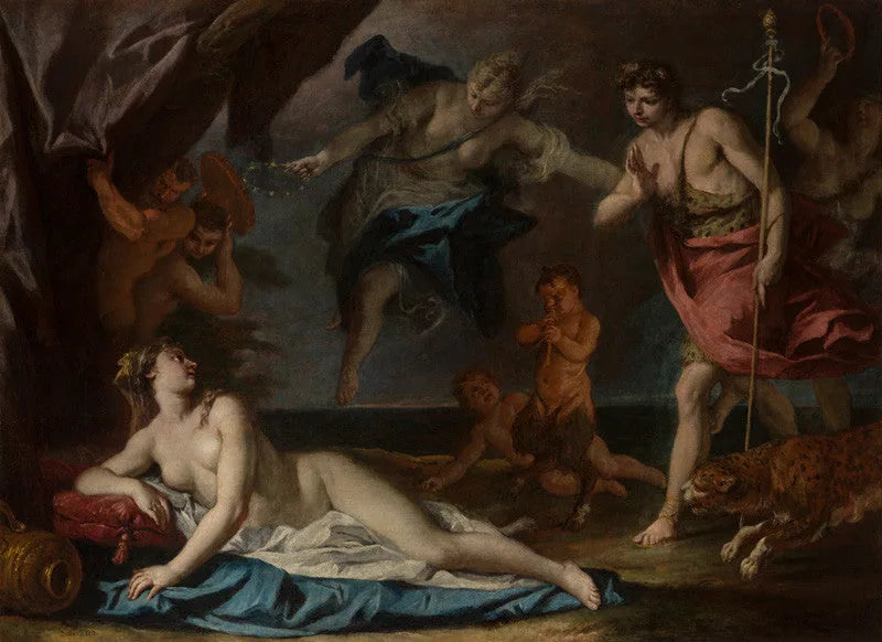 Bacchus ve Ariane - Sebastiano Ricci