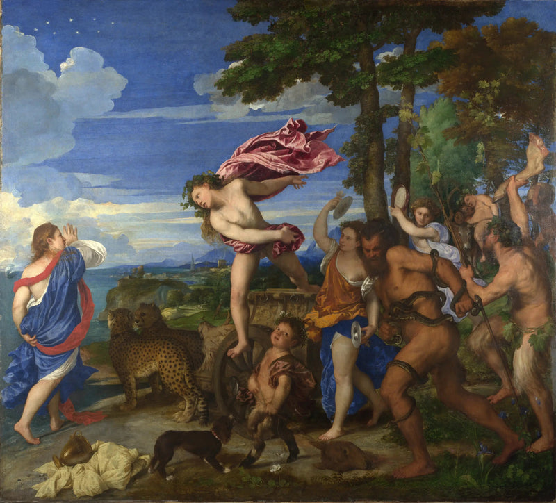 Bacchus ve Ariane - Titian
